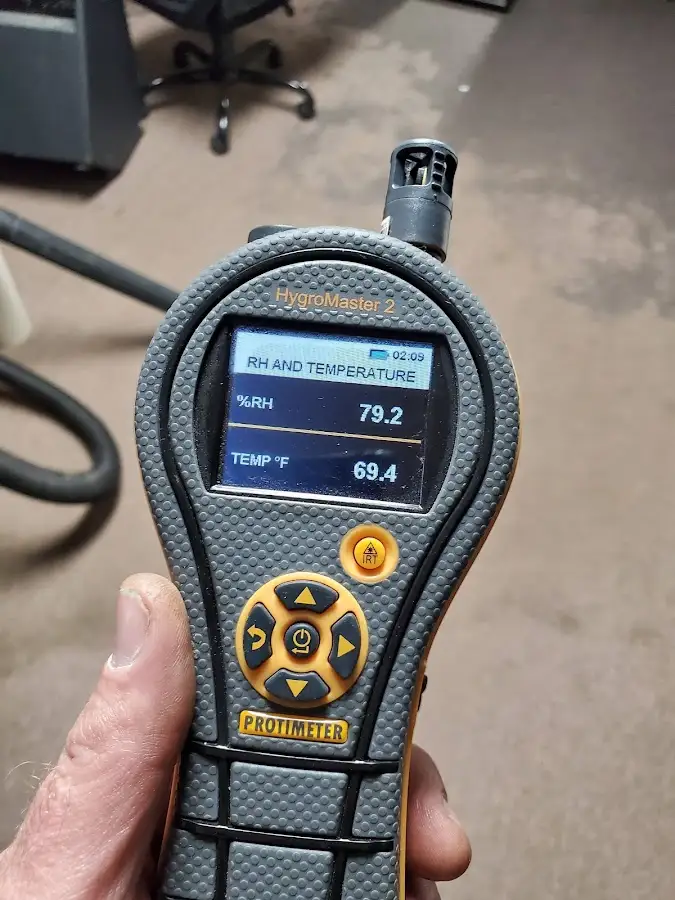 Moisture meter humidity assessment for Fire & Smoke Damage Restoration in North Platte